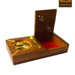Artisan Wooden Ashtray – 001