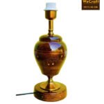 Wooden Brass lamp 036