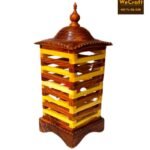 Dome Square Wooden Table Lamp 039