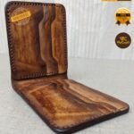 Tiger Article Handmade Leather Wallet Veg Tan Leather Wallet