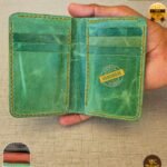 Handmade Half Long Leather Wallet | Premium Collection by WeCraft