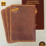 Bifold Leather Passport Wallet | Travel Collection by WeCraft