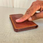 Handmade Half Long Leather Wallet 1