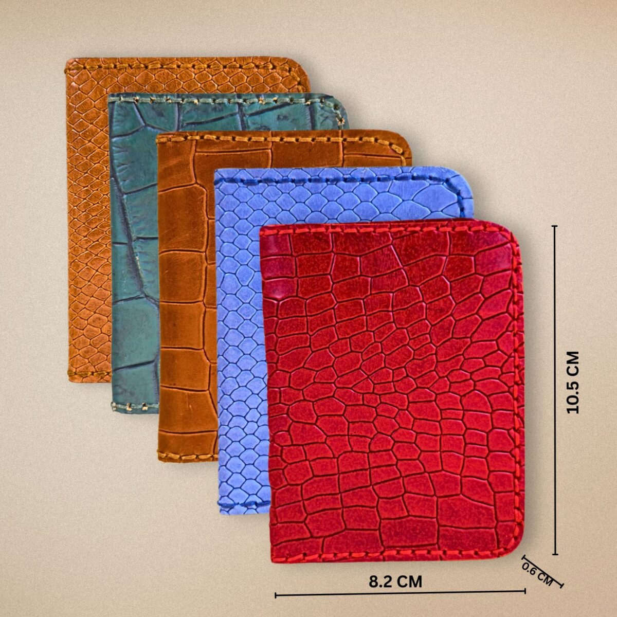 Premium Crocodile Leather Cardholder Wallet