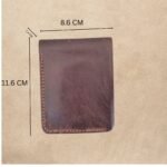 Premium Wax Pull-Up Leather Wallet | WeCraft Collection - Image 7