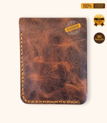 Premium Vegetable-Tanned Leather Bifold Wallet